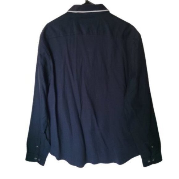 Original Penguin Heritage Slim Fit Navy Shirt XXL - Picture 7 of 16